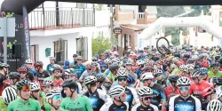 Salida del último Desafío Granadillas BTT en Benagalbón