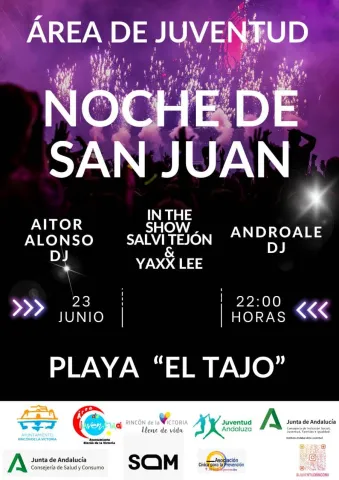 Área de juventud. Noche de San Juan