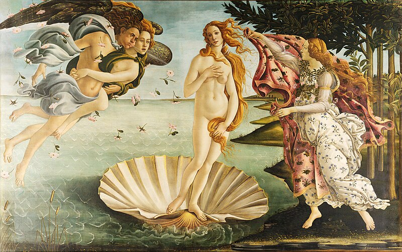 El nacimiento de Venus - Botticelli