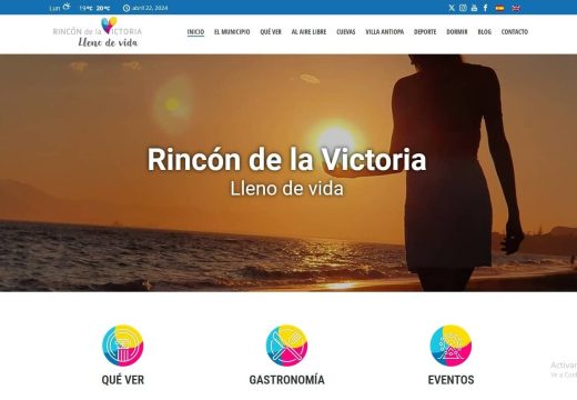 web de Turismo en Rincón accesible