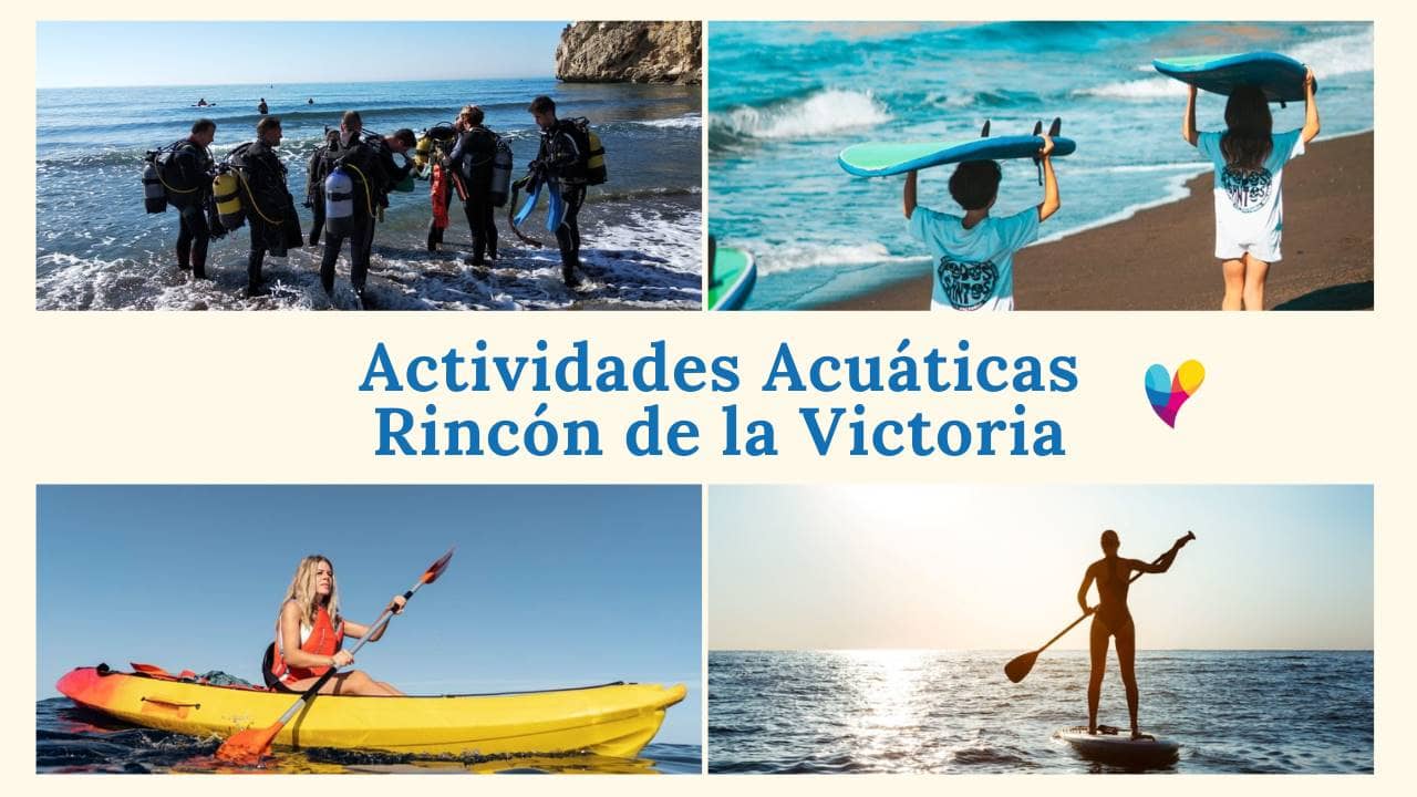 5 actividades acuáticas en Rincón de la Victoria
