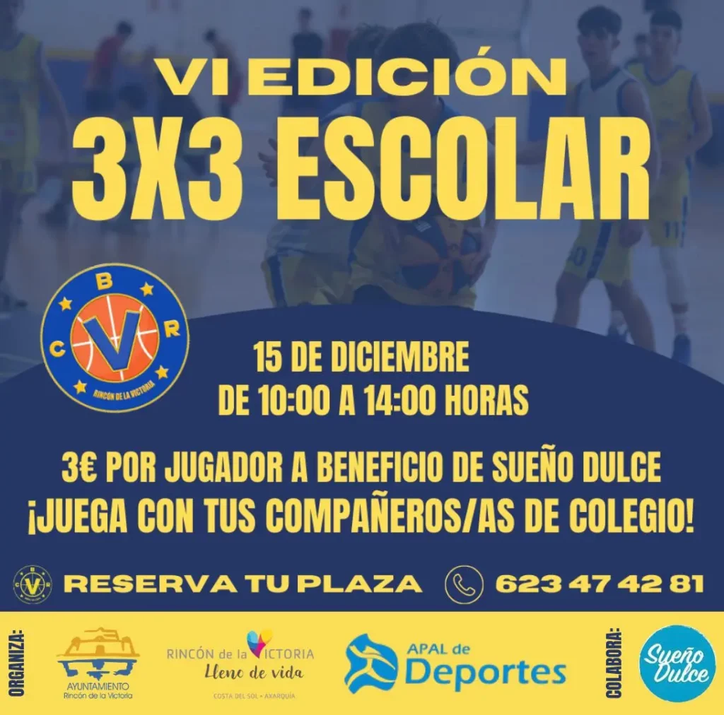Torneo 3x3 escolar de baloncesto
