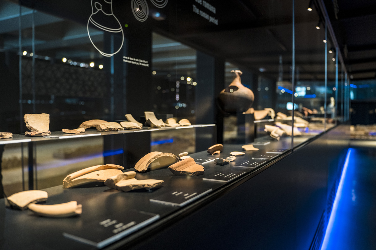 Piezas de arqueología - Guía Villa Antiopa