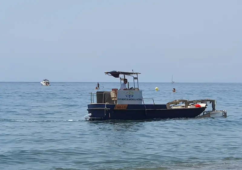 Limpieza aguas superficiales playas