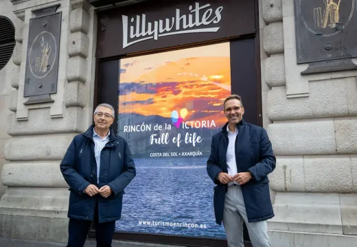 Campaña Rincón de la Victoria en el centro de Londres